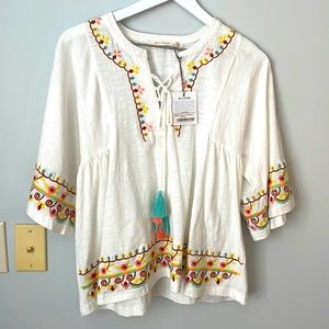 Embroidered Top